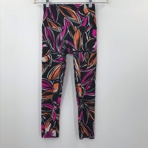 K-Deer floral women's athleisure leggings made in the USA